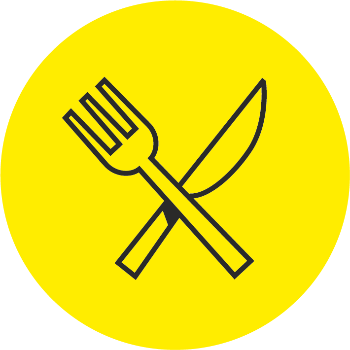 Symbool voor thema culinair Vlaanderen bij Toerisme Vlaanderen